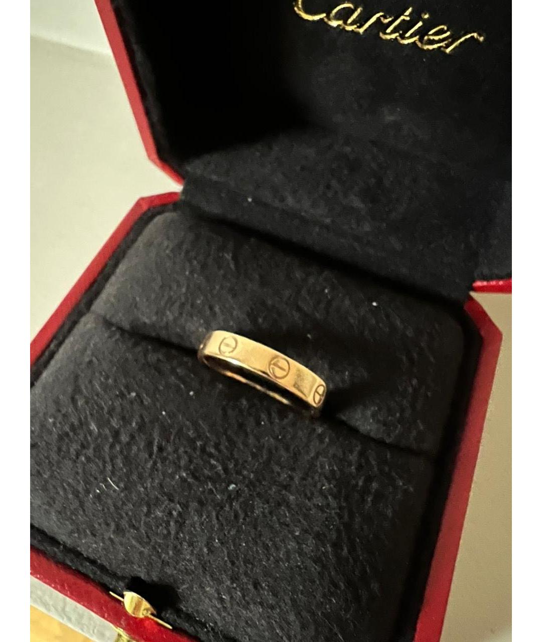 CARTIER Золотое кольцо из розового золота, фото 4