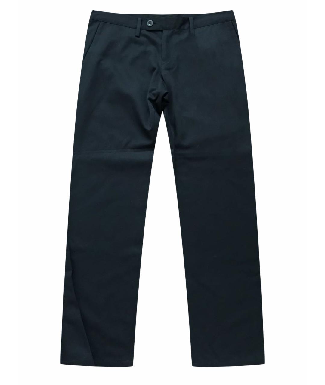 YOHJI YAMAMOTO Черные прямые брюки, фото 1