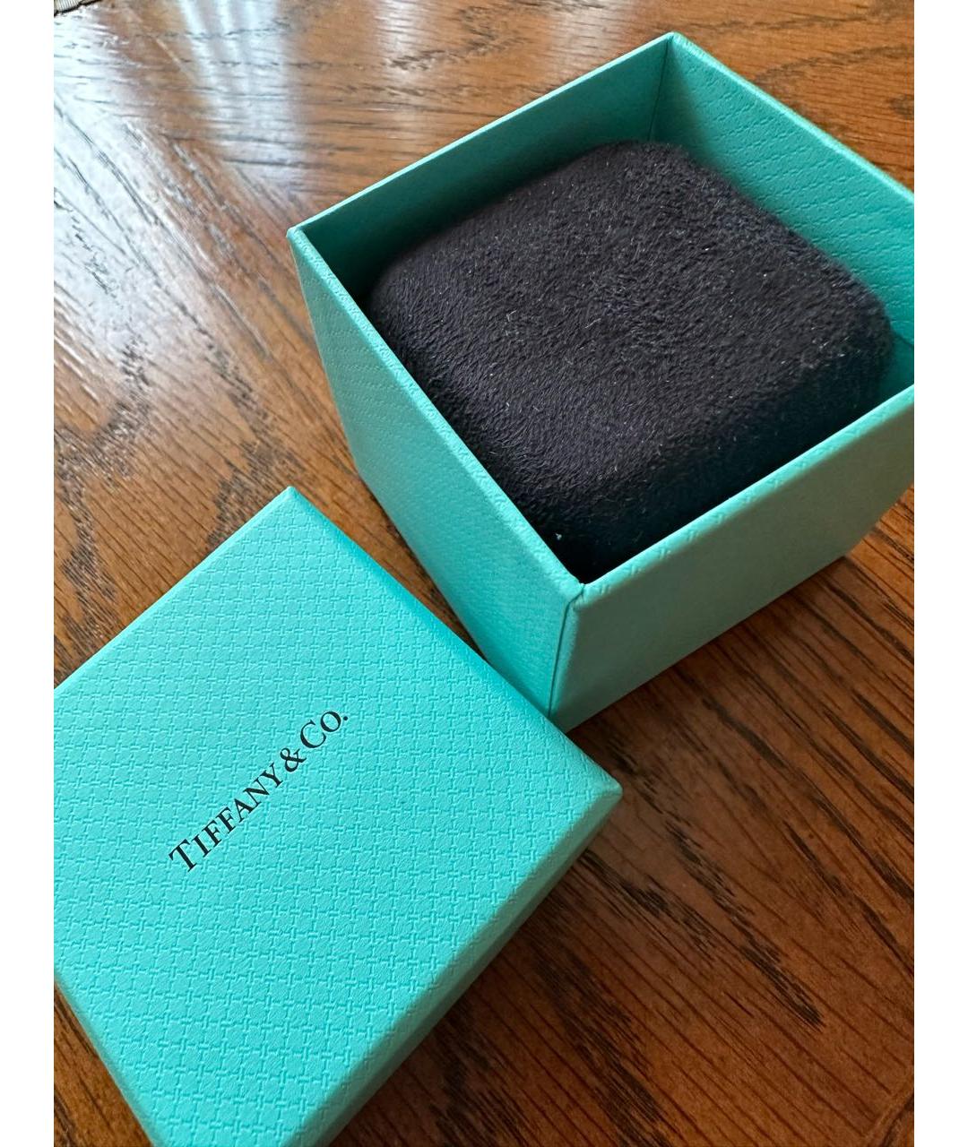 TIFFANY&CO Белое платиновое кольцо, фото 6