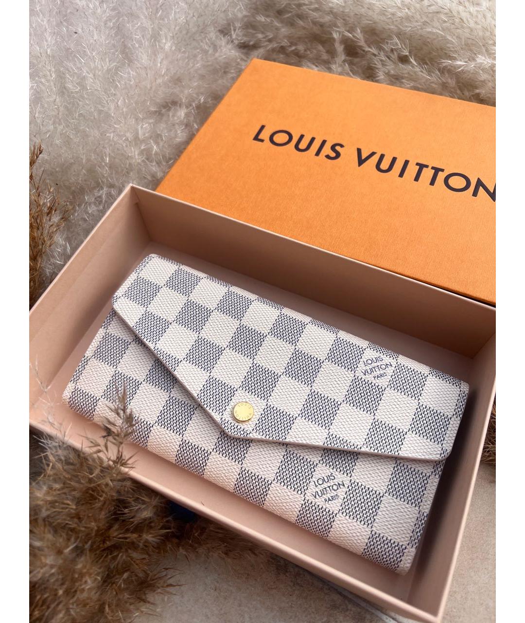 LOUIS VUITTON Бежевый кошелек, фото 9