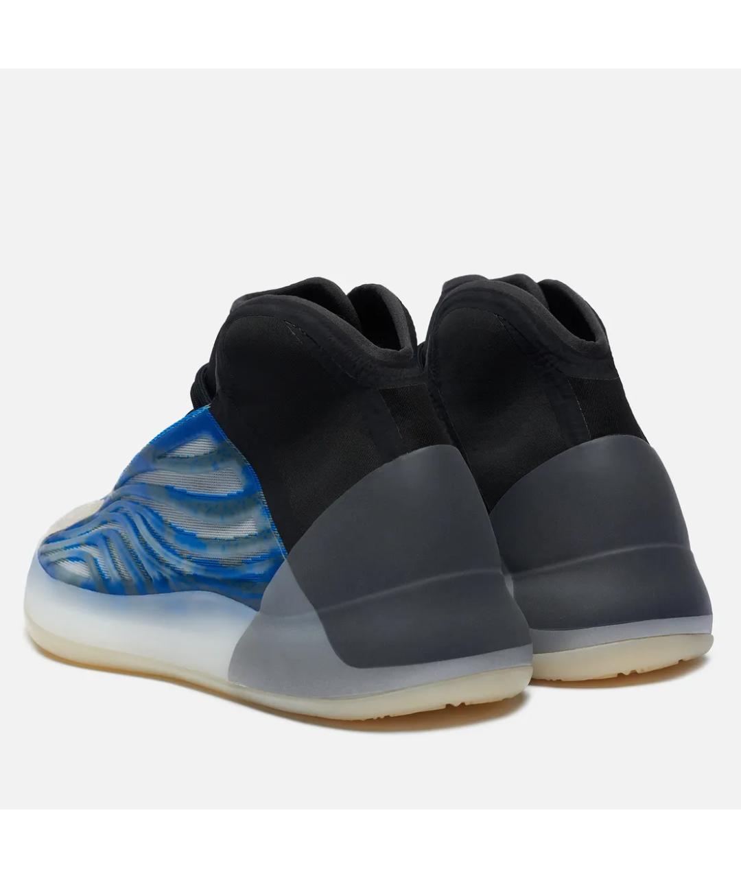 ADIDAS YEEZY Голубые высокие кроссовки / кеды, фото 4