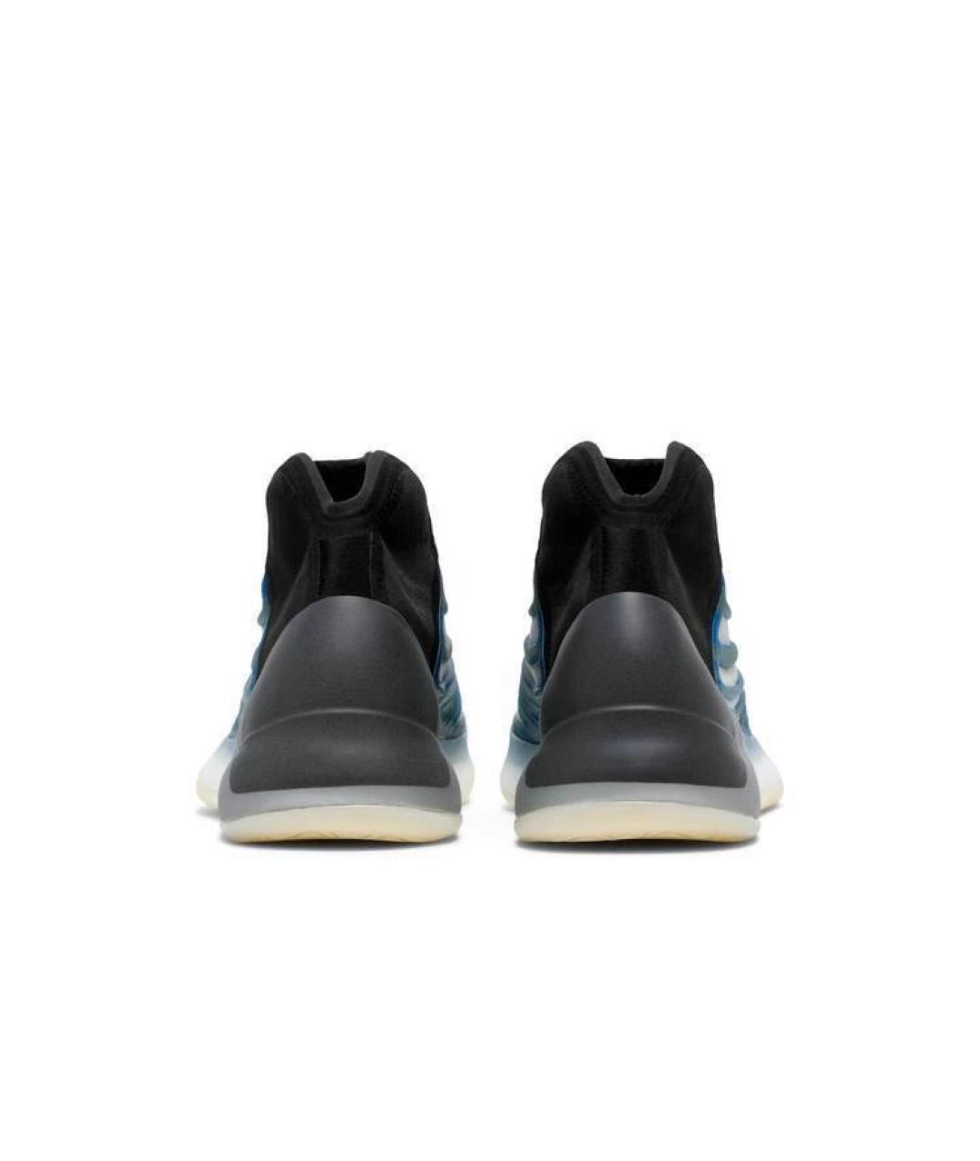 ADIDAS YEEZY Голубые высокие кроссовки / кеды, фото 4