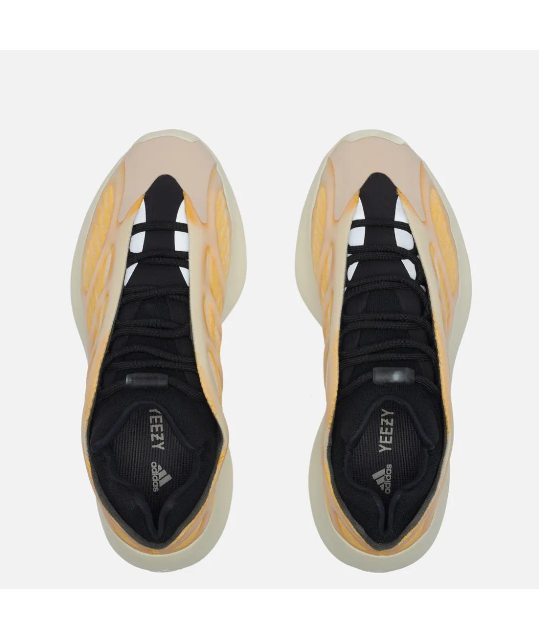 ADIDAS YEEZY Желтые кроссовки, фото 3
