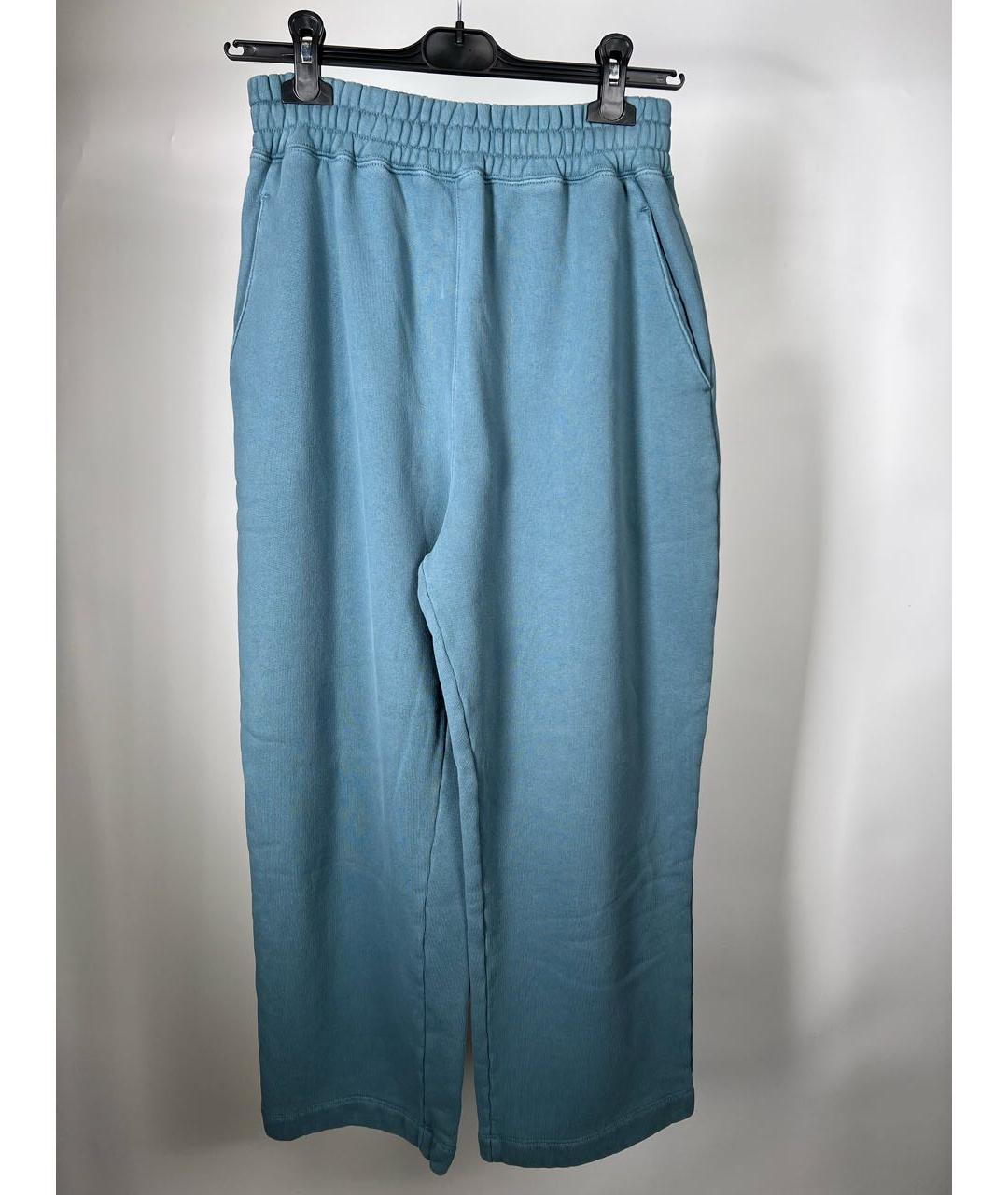 ALEXANDER WANG Синие хлопковые спортивные брюки и шорты, фото 5