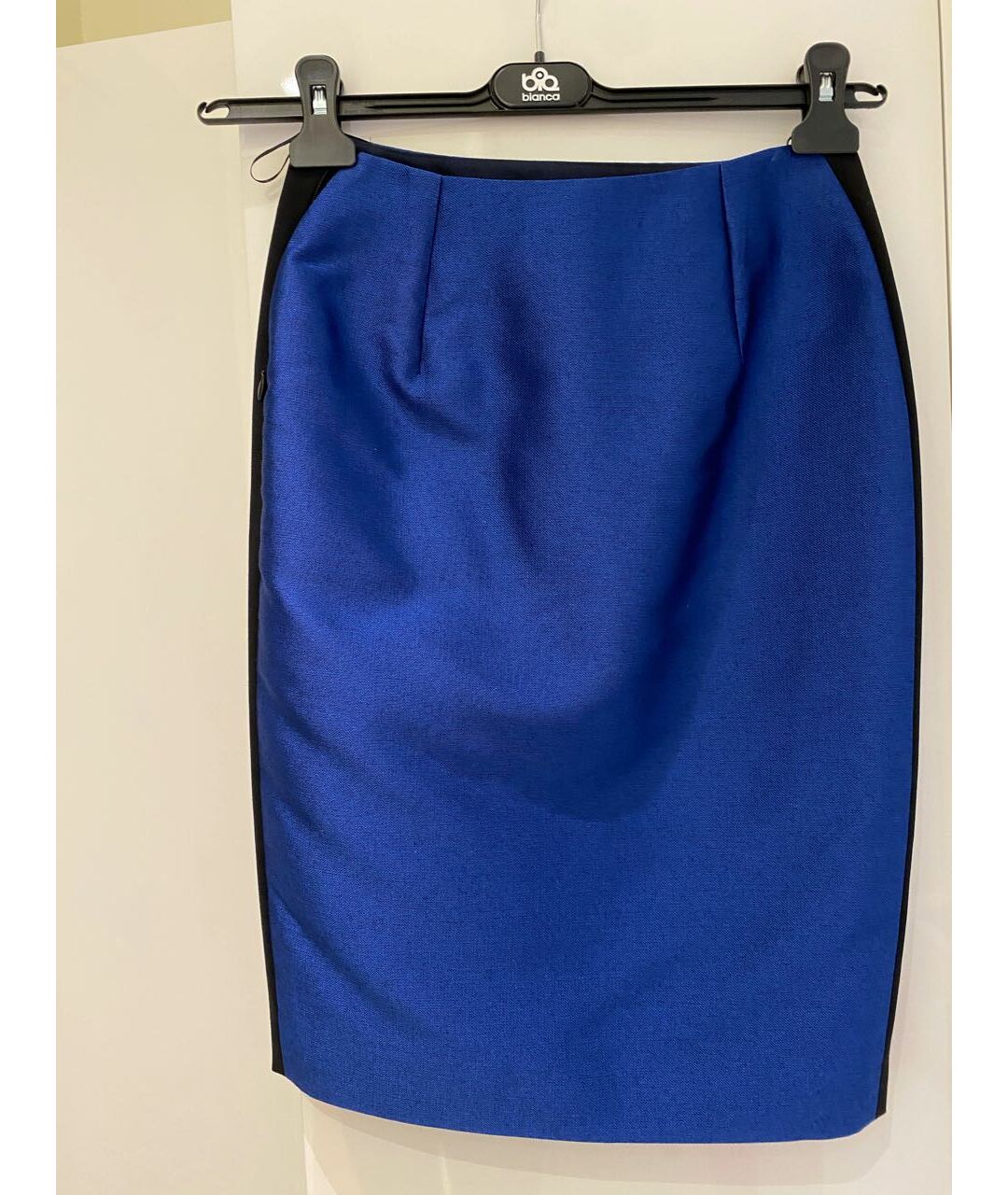 BALENCIAGA Синяя юбка мини, фото 2