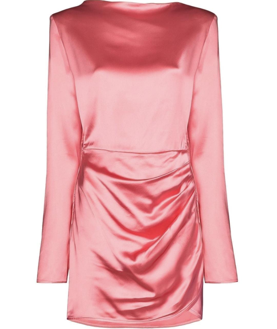 GAUGE81 Розовое коктейльное платье, фото 1