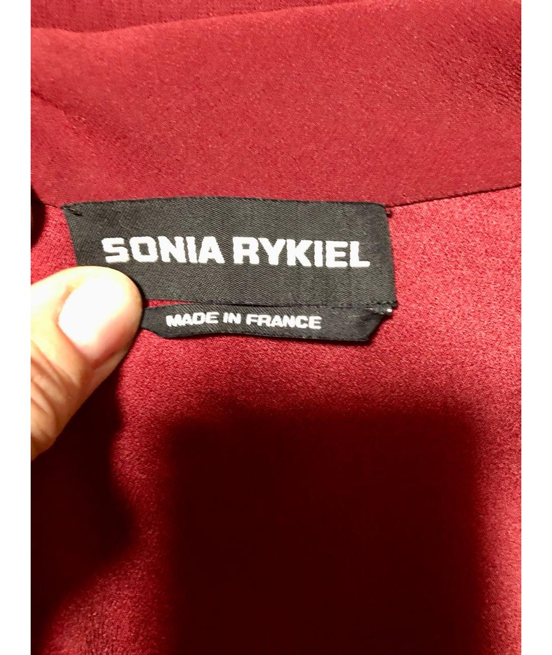 SONIA RYKIEL Мульти шелковое повседневное платье, фото 3