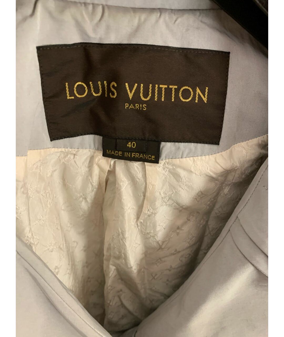 LOUIS VUITTON PRE-OWNED Серый костюм с брюками, фото 3