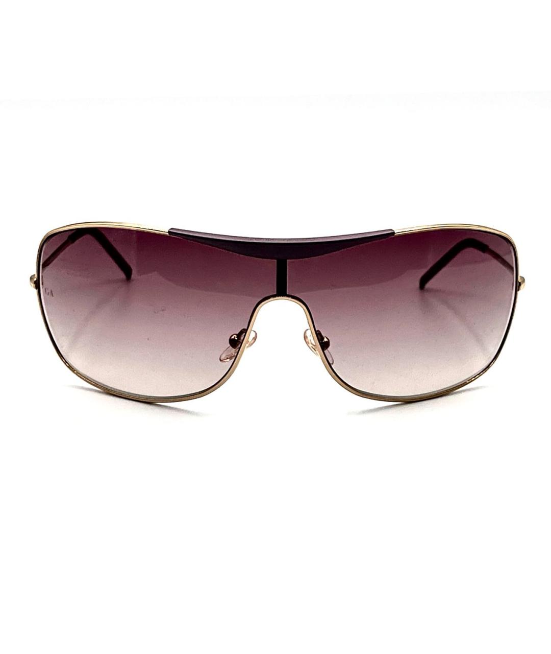 GIORGIO ARMANI Розовые металлические солнцезащитные очки, фото 2