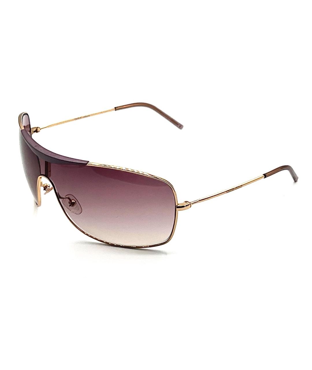 GIORGIO ARMANI Розовые металлические солнцезащитные очки, фото 7
