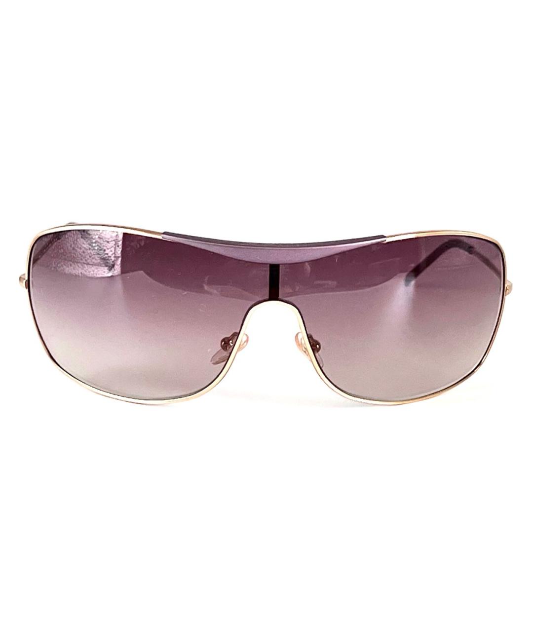 GIORGIO ARMANI Розовые металлические солнцезащитные очки, фото 1