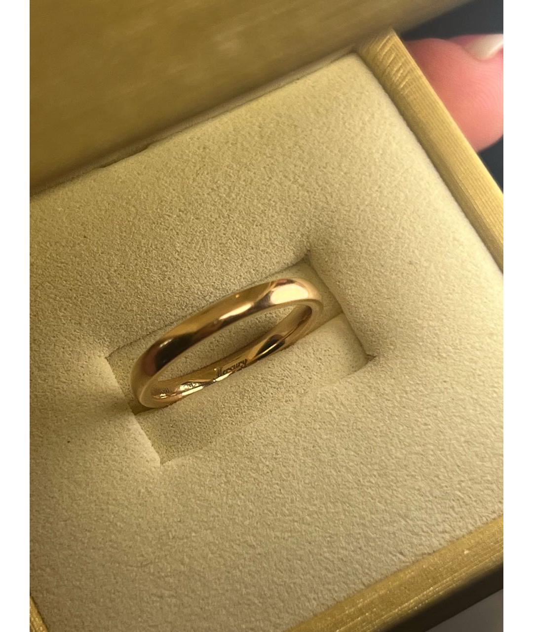 MERCURY Золотое кольцо из розового золота, фото 5
