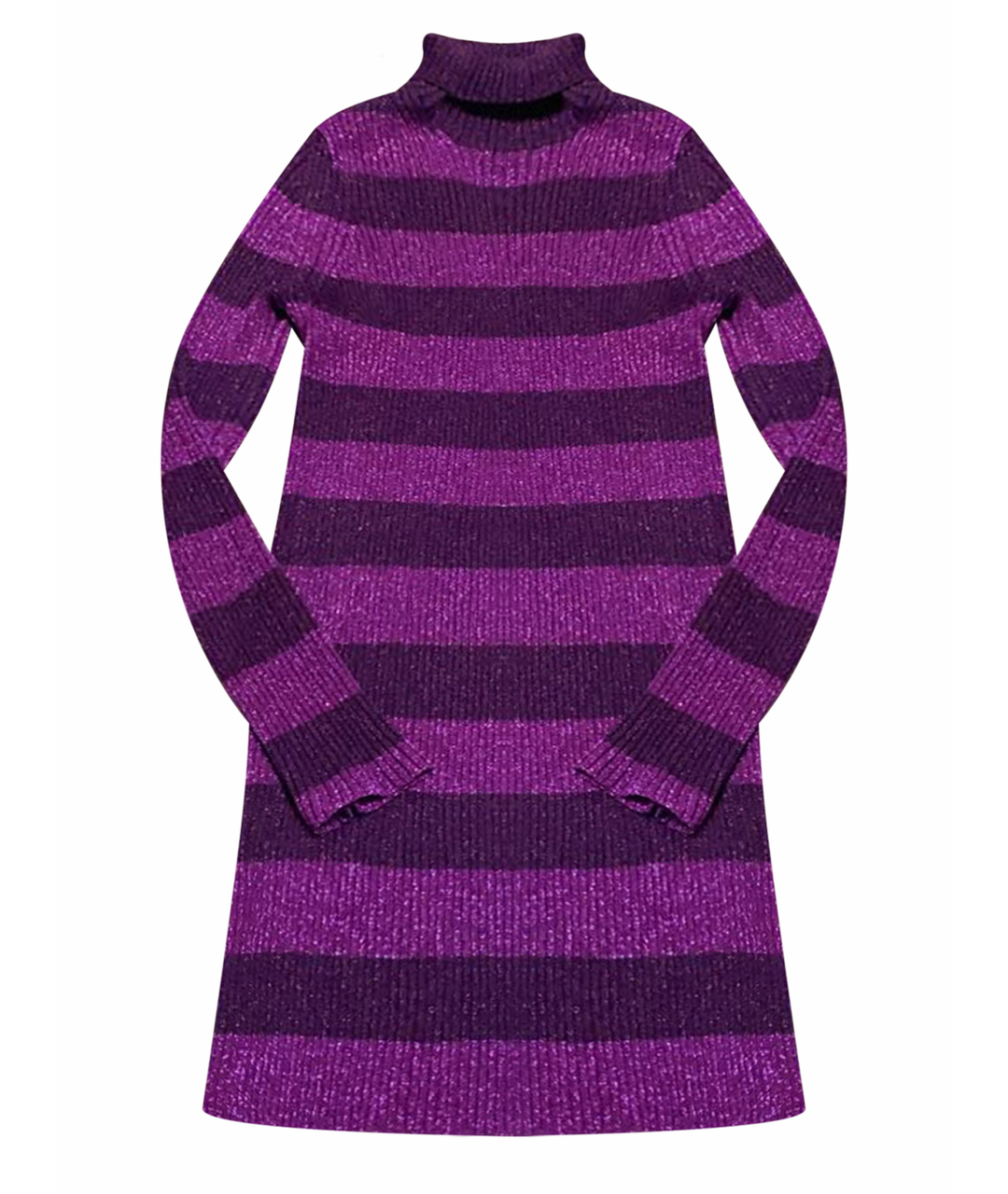 ERIKA CAVALLINI Фиолетовый вискозный джемпер / свитер, фото 1