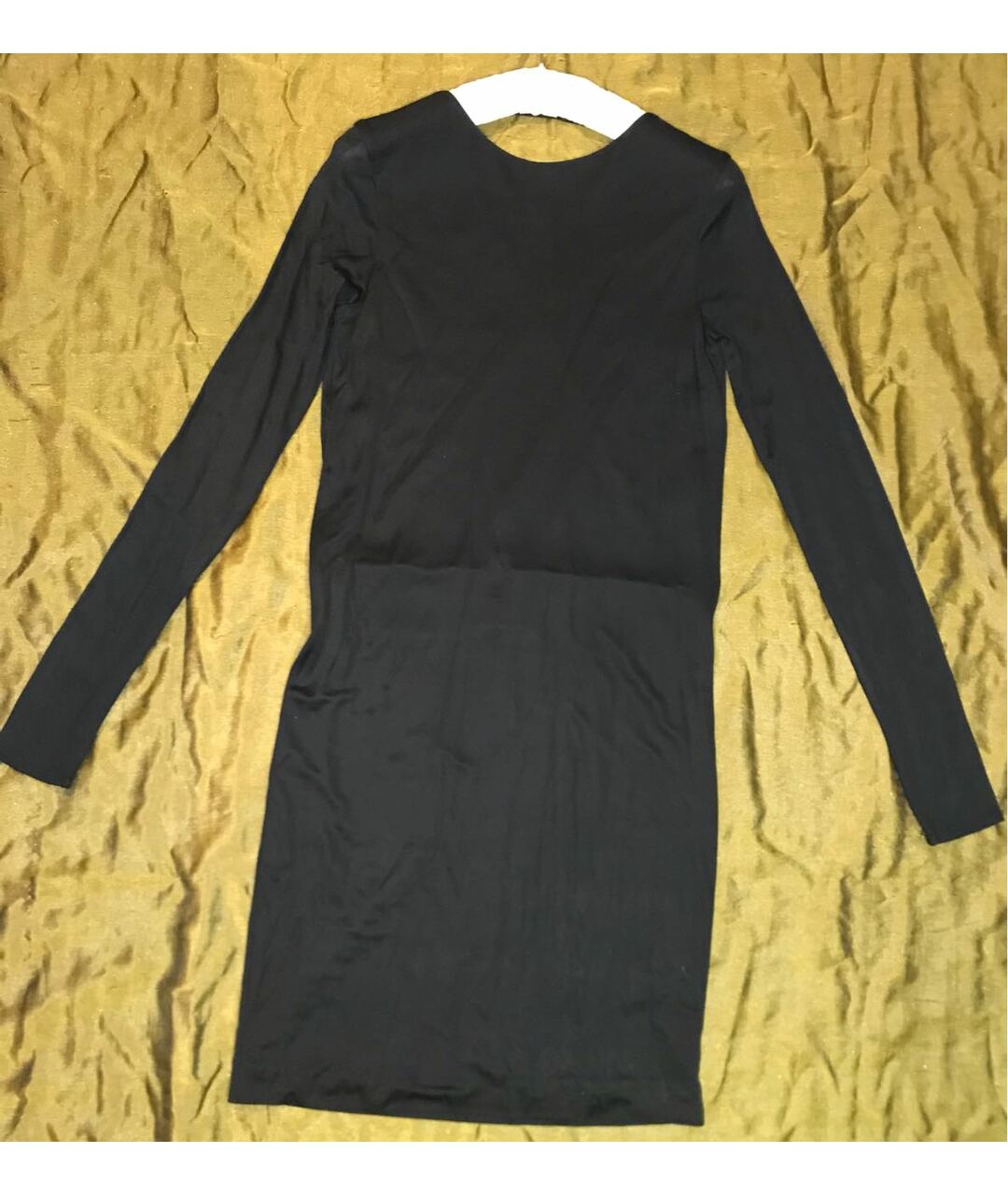 MAISON MARGIELA Черное вискозное повседневное платье, фото 3