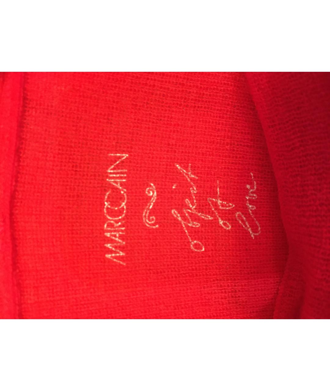 MARC CAIN Красный шерстяной джемпер / свитер, фото 3