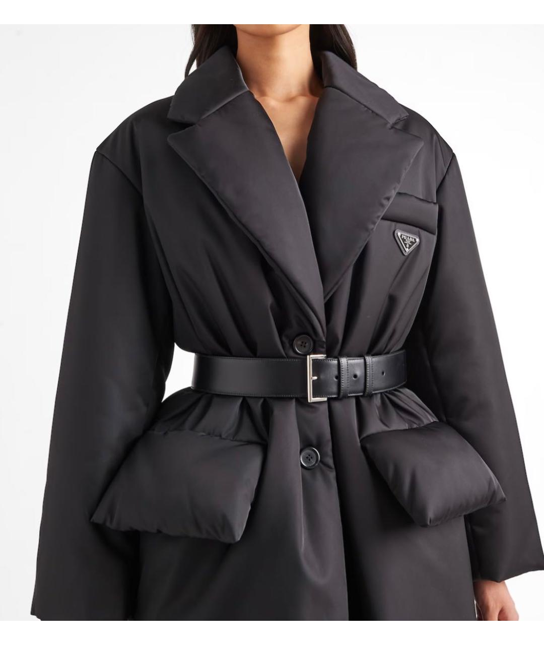 PRADA Черный пуховик, фото 4