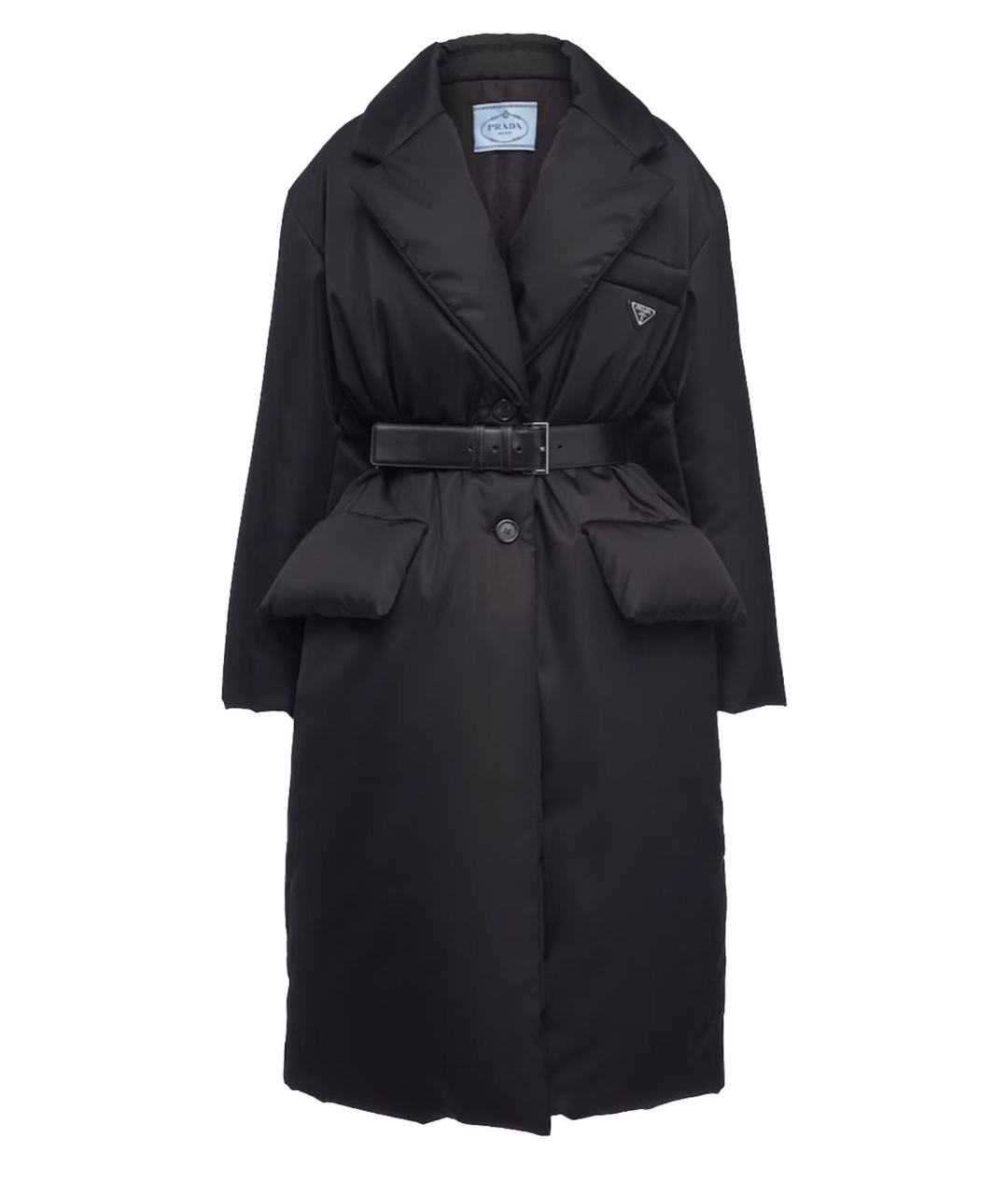 PRADA Черный пуховик, фото 1