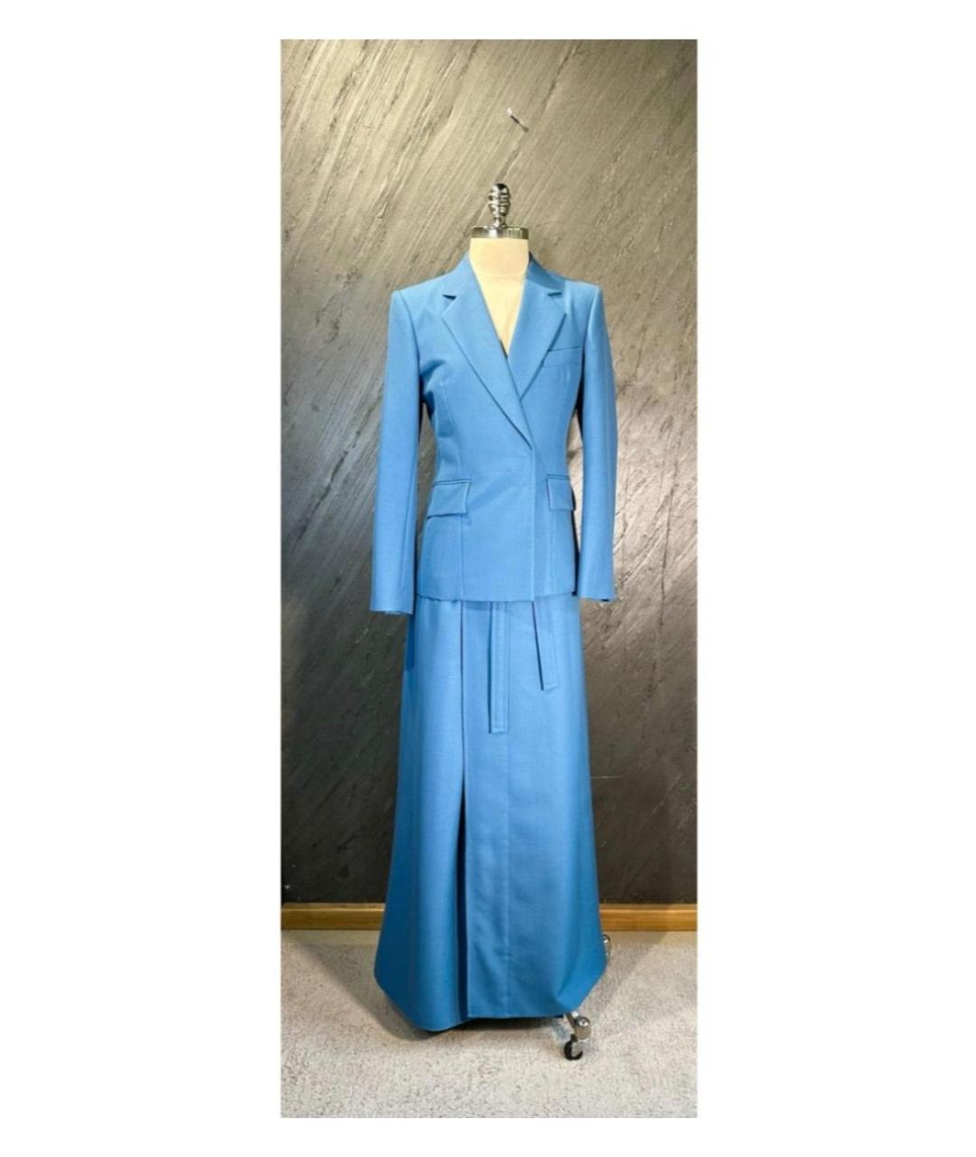 CELINE Голубой костюм с юбками, фото 9