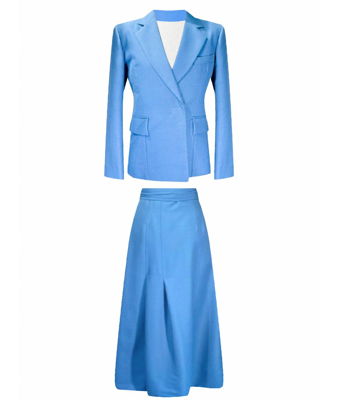 CELINE Голубой костюм с юбками, фото 1