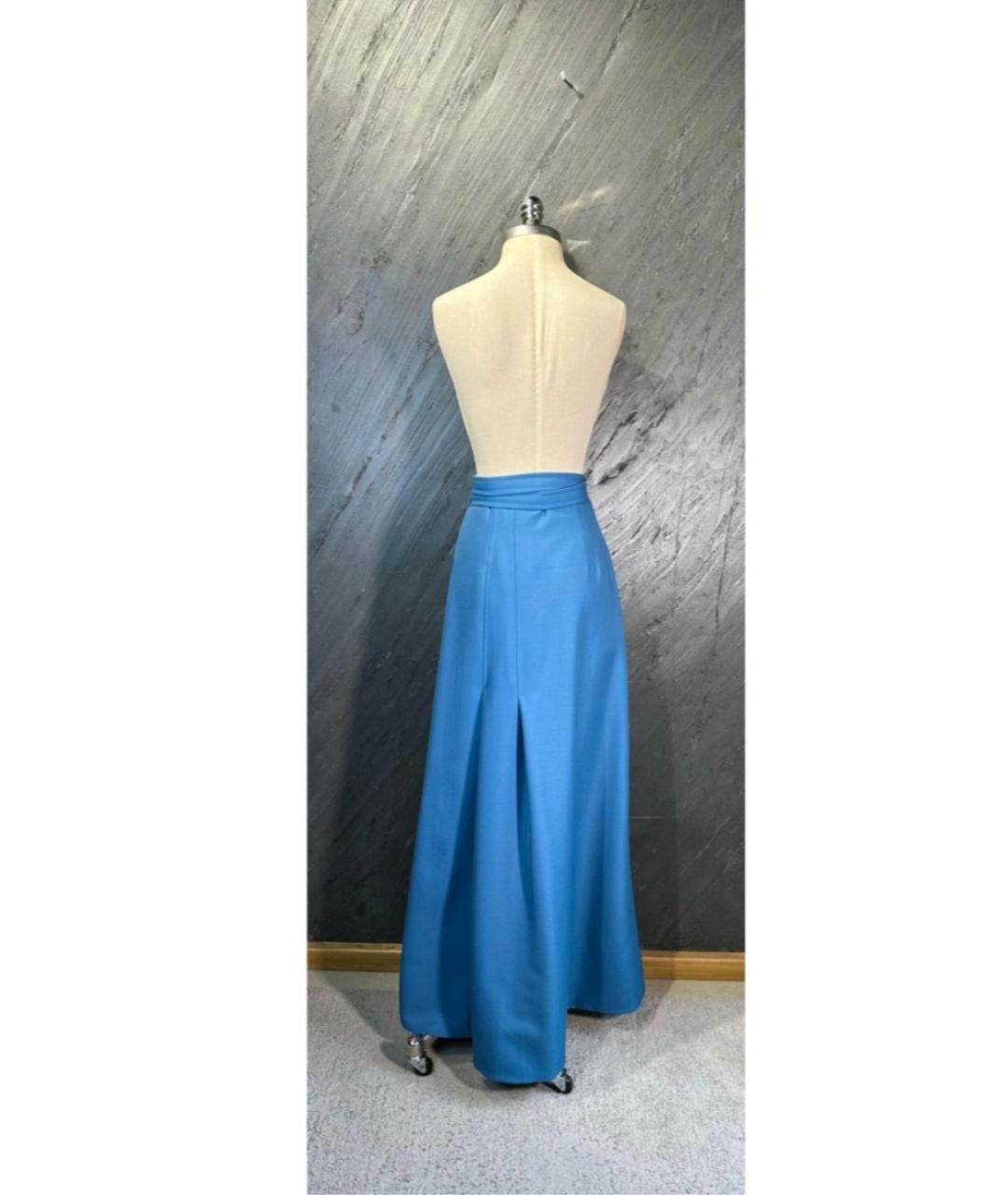 CELINE Голубой костюм с юбками, фото 3