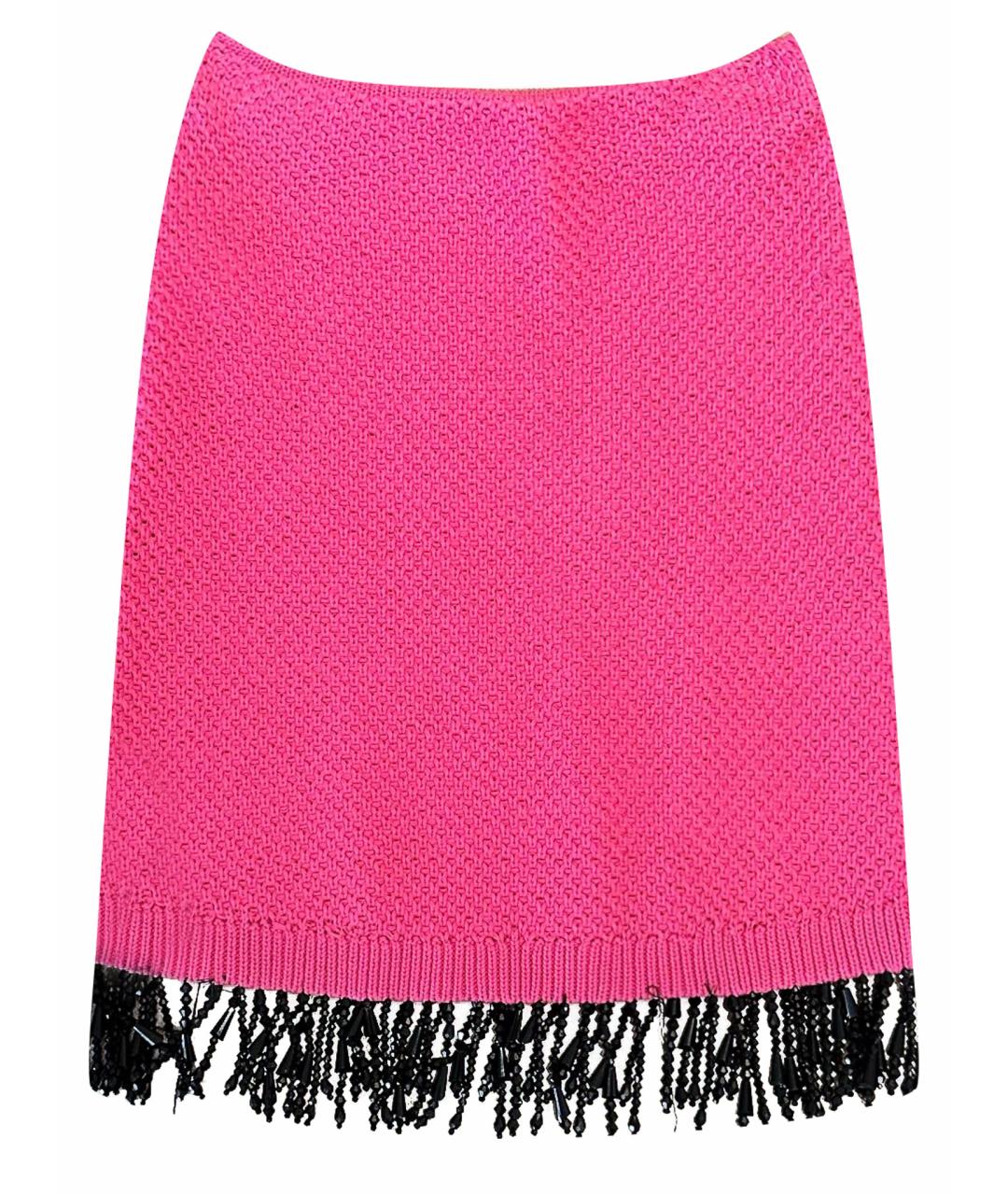 PINKO Розовая юбка мини, фото 1