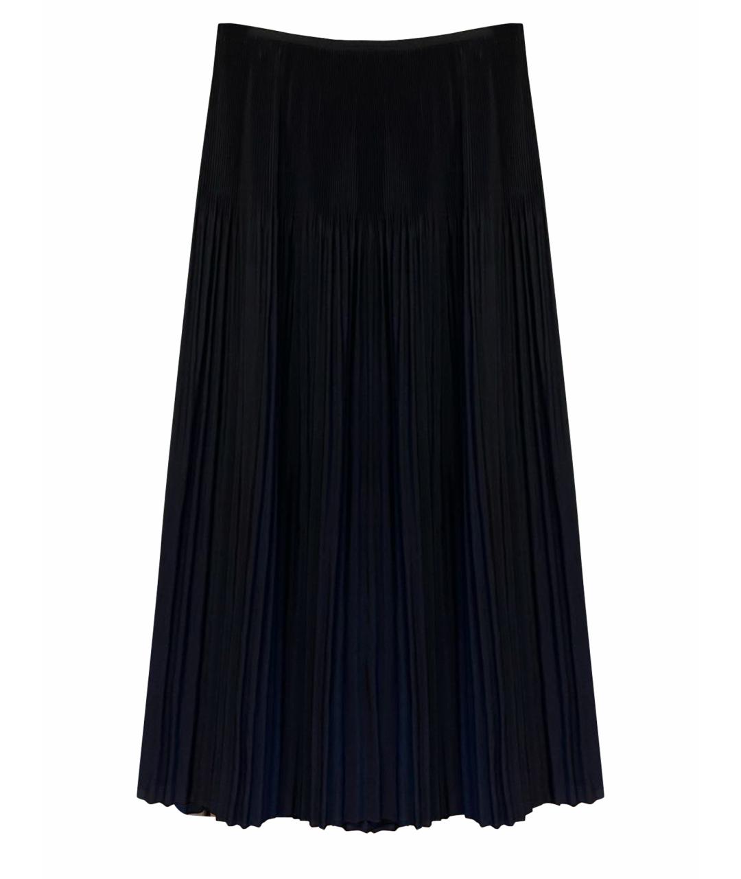 MICHAEL KORS Темно-синяя полиэстеровая юбка макси, фото 1