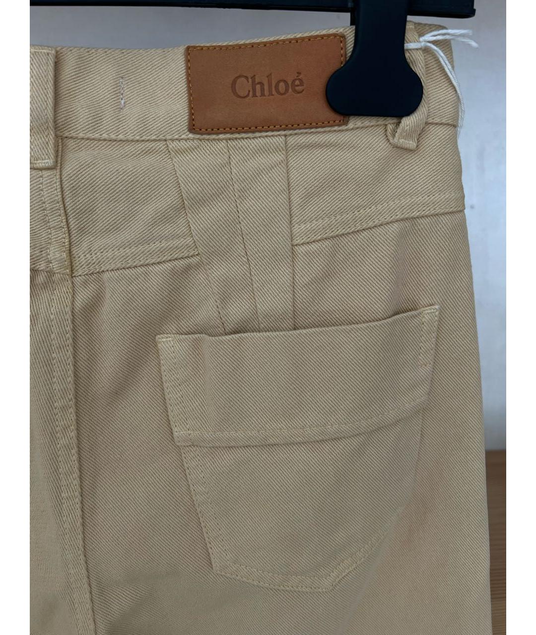 CHLOE Хлопковые прямые джинсы, фото 6