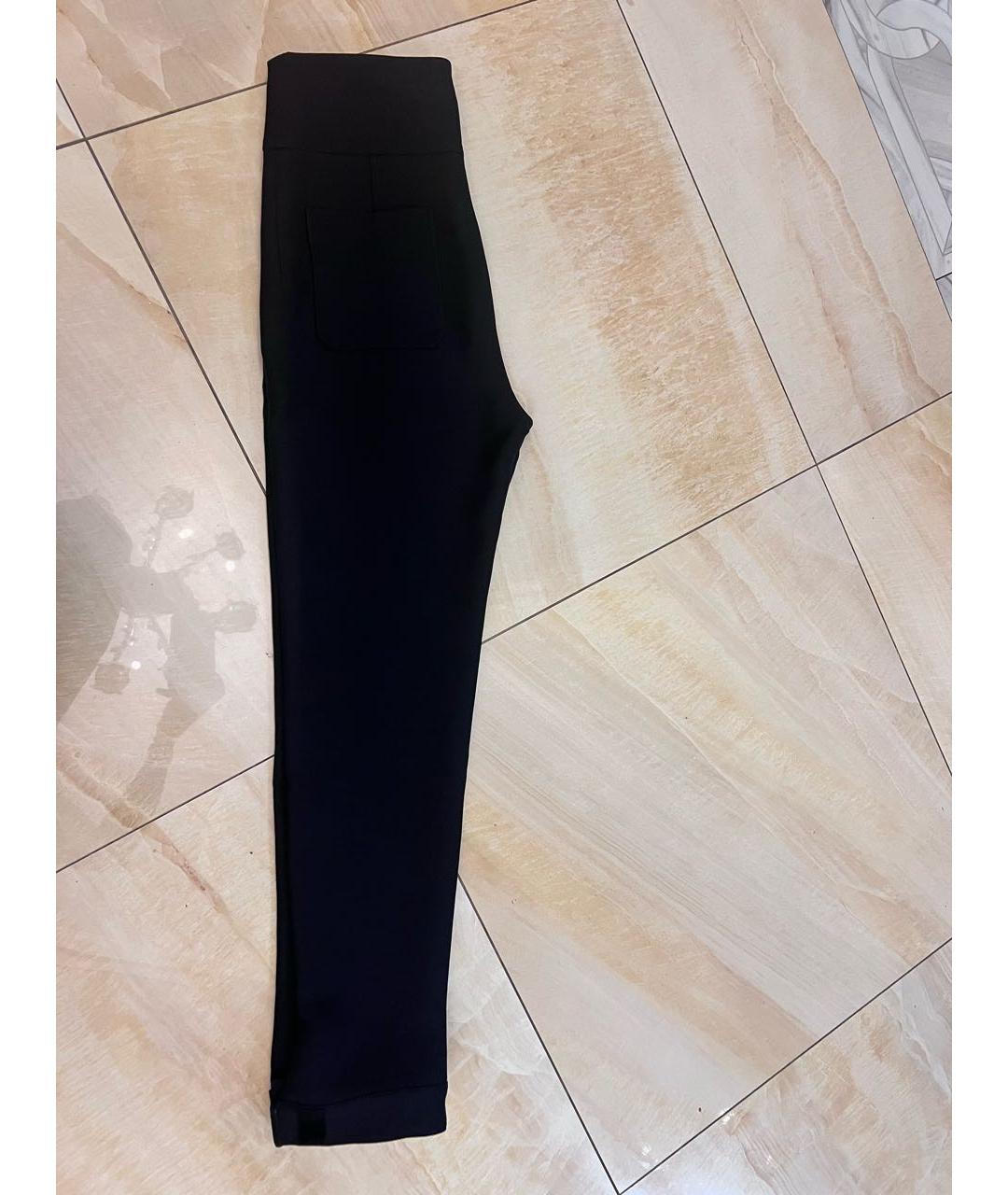 CHRISTIAN DIOR PRE-OWNED Черные кашемировые брюки узкие, фото 4