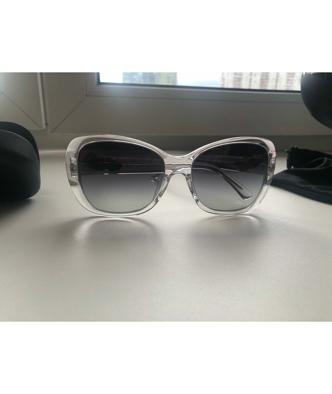 DOLCE&GABBANA Пластиковые солнцезащитные очки, фото 4