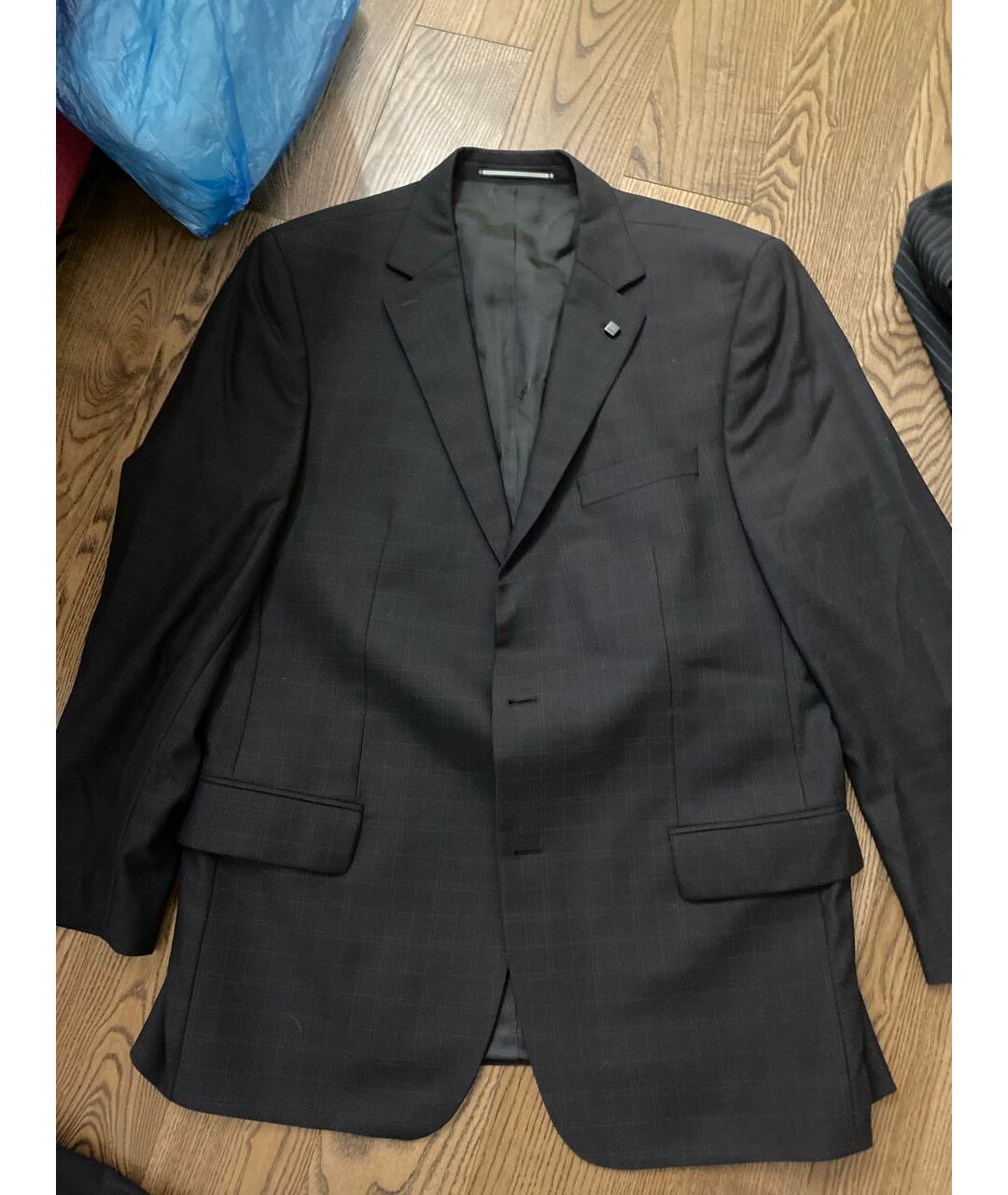 KARL LAGERFELD Черный классический костюм, фото 5
