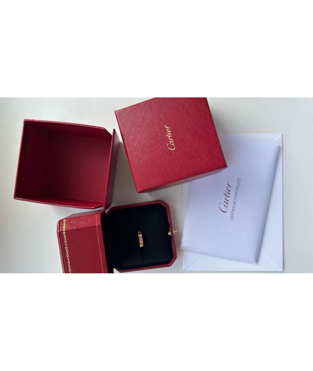 CARTIER Золотое кольцо из розового золота, фото 6