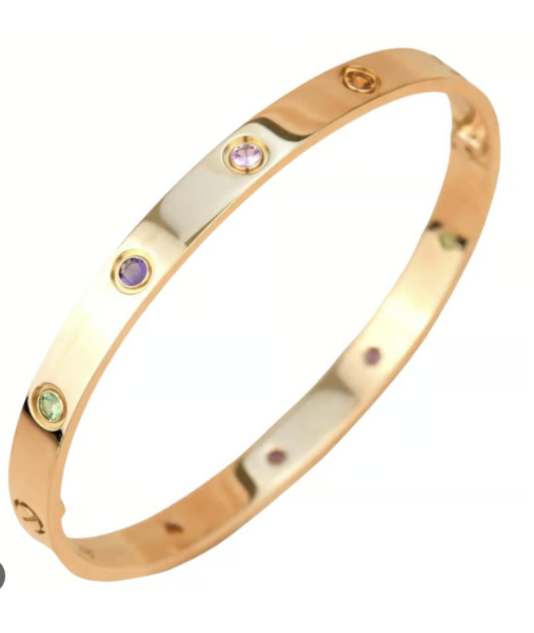 CARTIER Золотой браслет из розового золота, фото 5