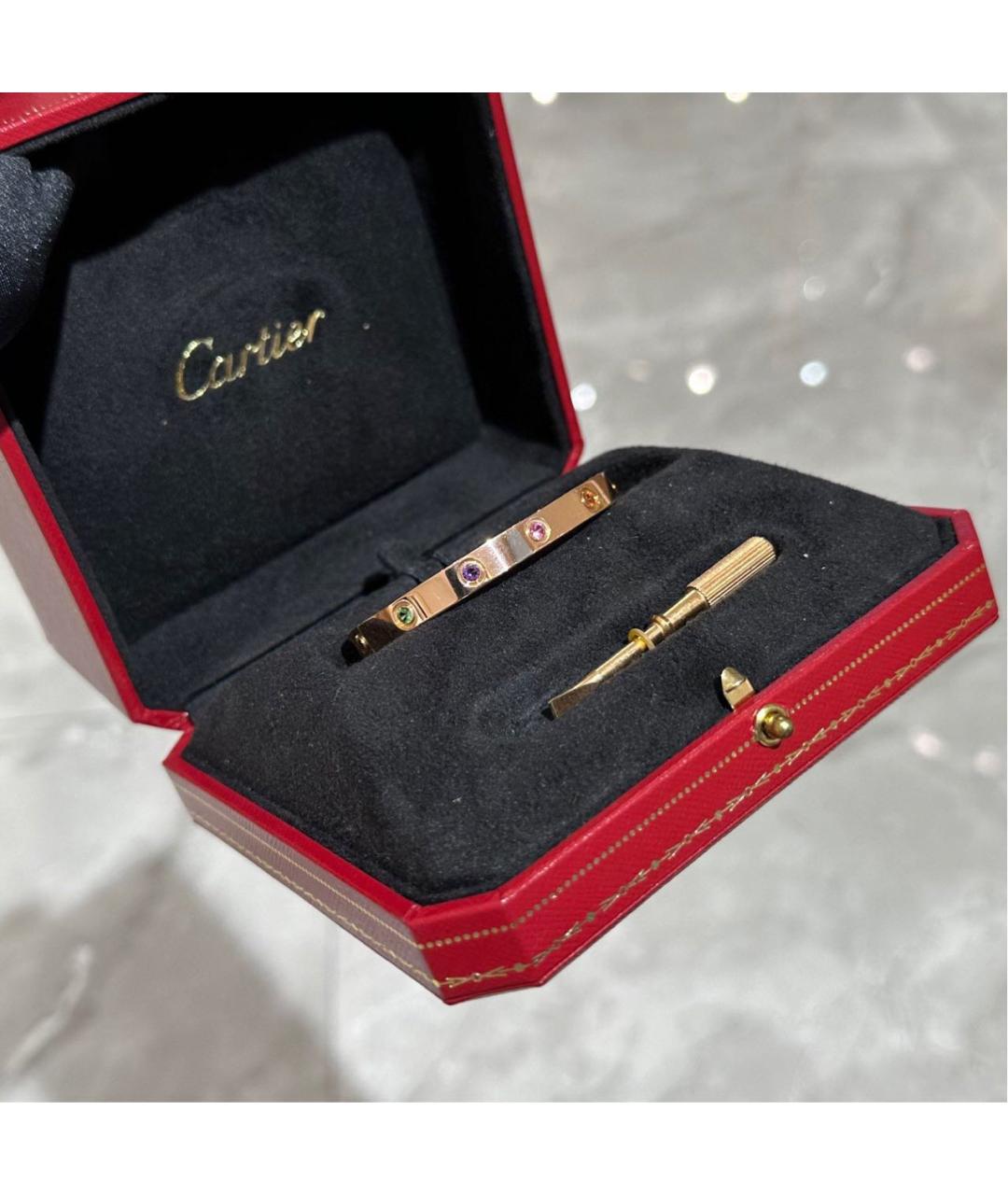 CARTIER Золотой браслет из розового золота, фото 2