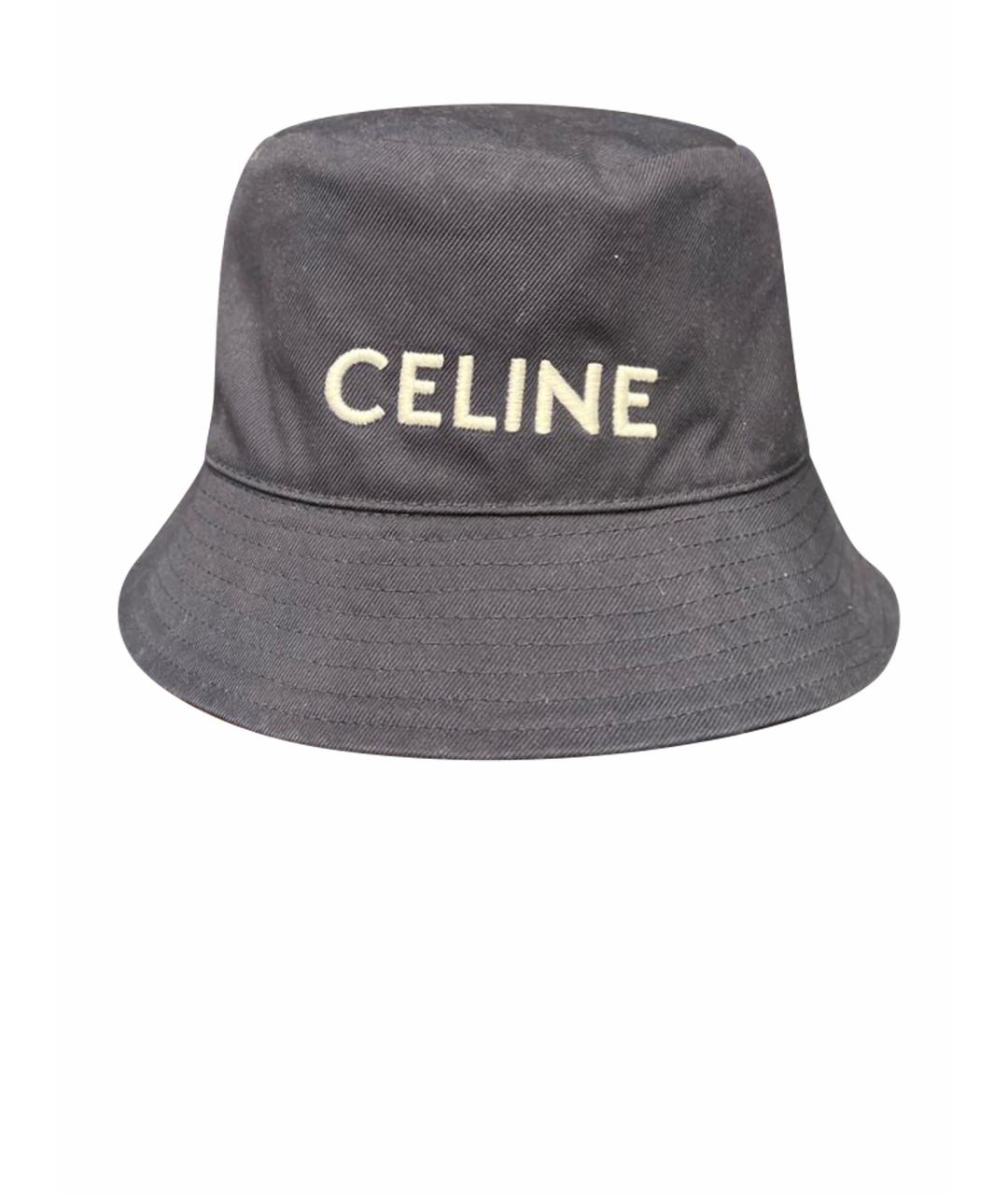 CELINE Синяя хлопковая панама, фото 1
