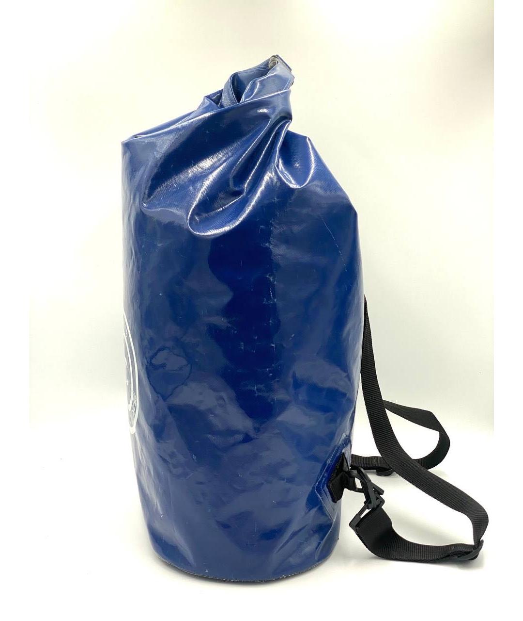 CHANEL Темно-синяя синтетическая дорожная/спортивная сумка, фото 3