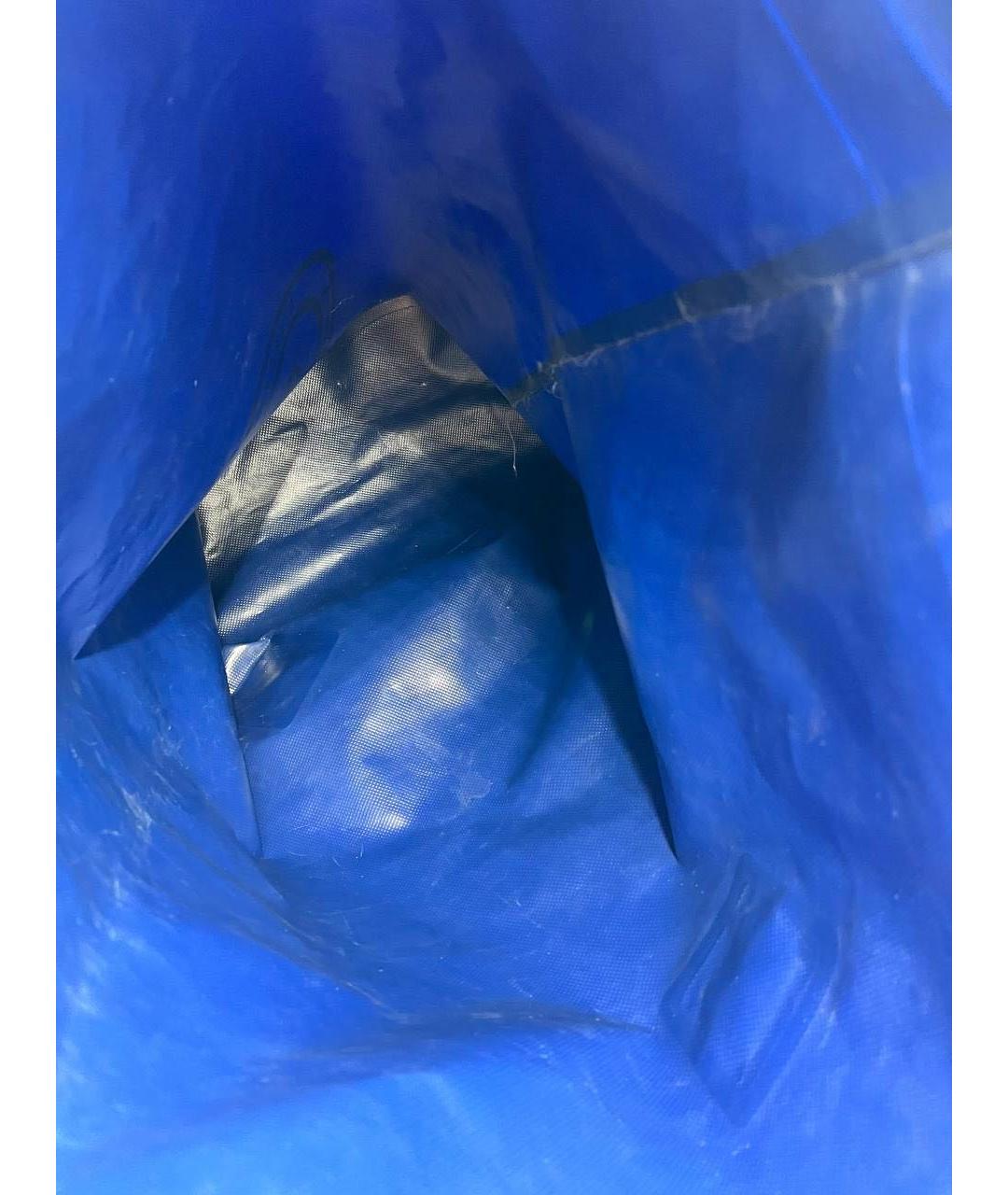 CHANEL Темно-синяя синтетическая дорожная/спортивная сумка, фото 6