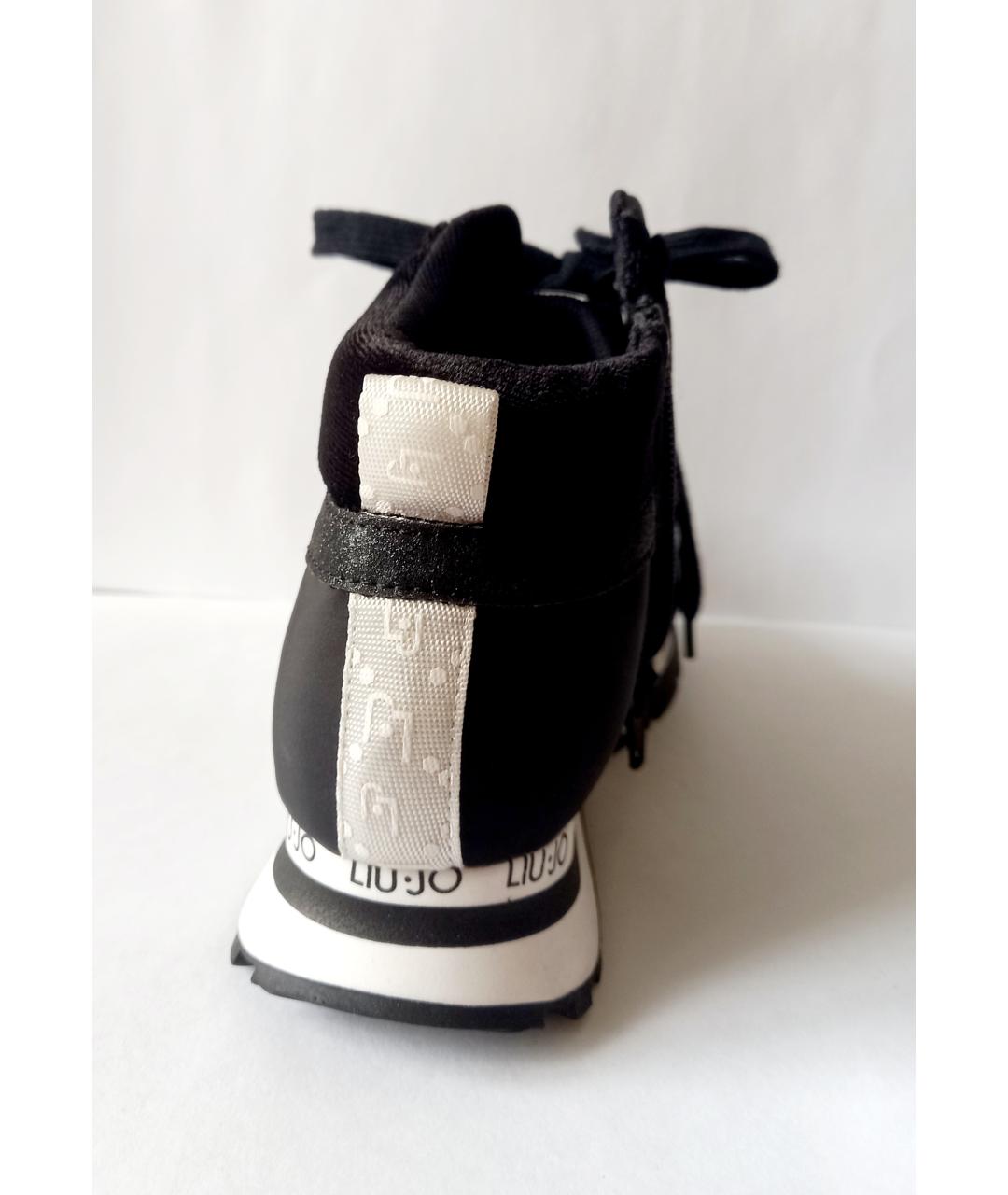 LIU JO Черные текстильные ботинки, фото 3