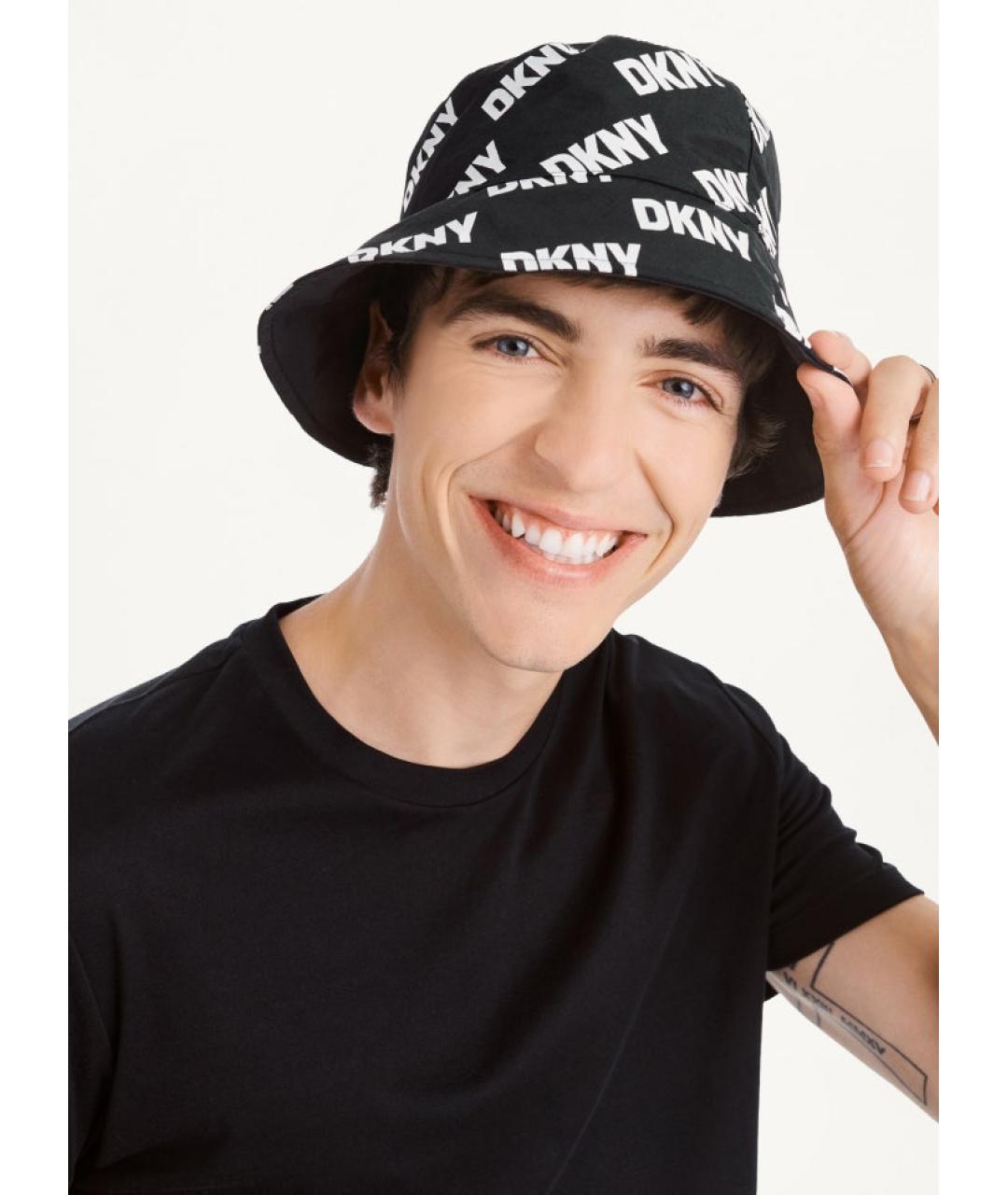 DKNY Черная шляпа, фото 2
