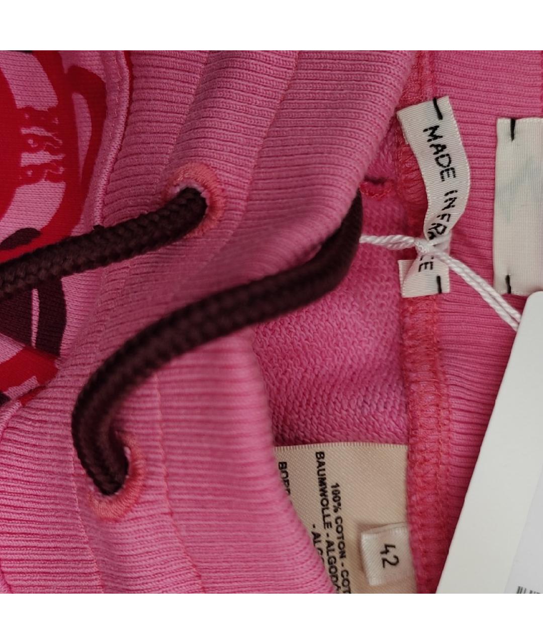 HERMES PRE-OWNED Розовые хлопковые шорты, фото 5
