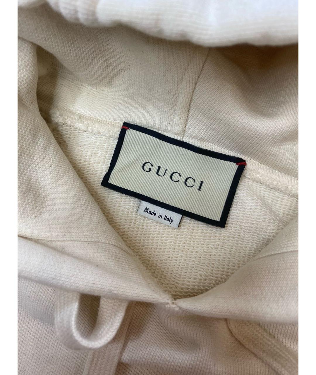GUCCI Бежевый хлопковый спортивный костюм, фото 4