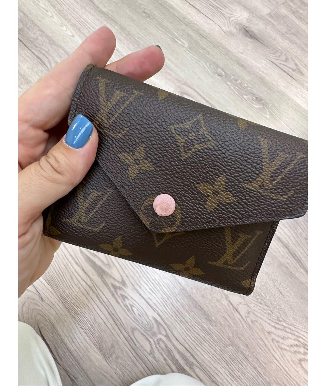 LOUIS VUITTON Розовый кошелек, фото 3