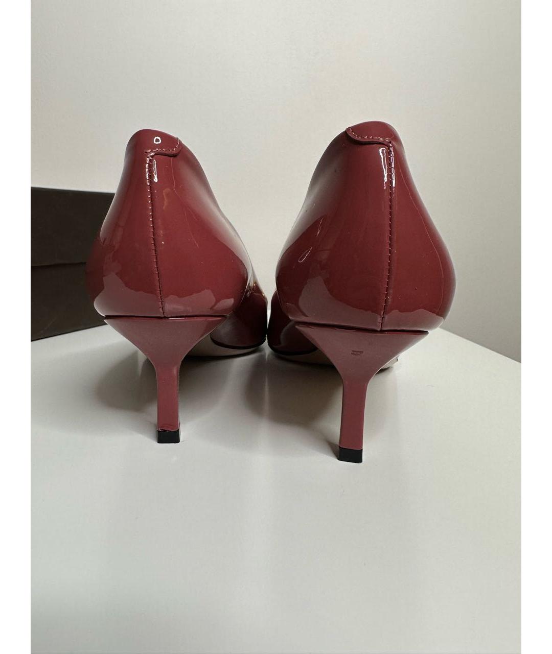 GUCCI Коралловые туфли, фото 6