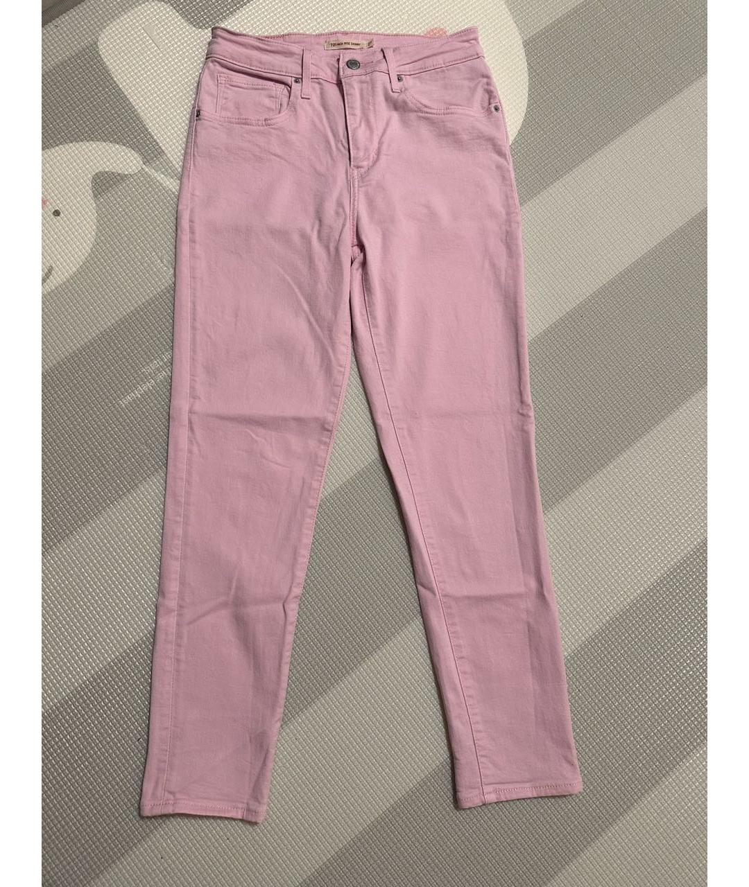 LEVI'S Розовые джинсы слим, фото 7