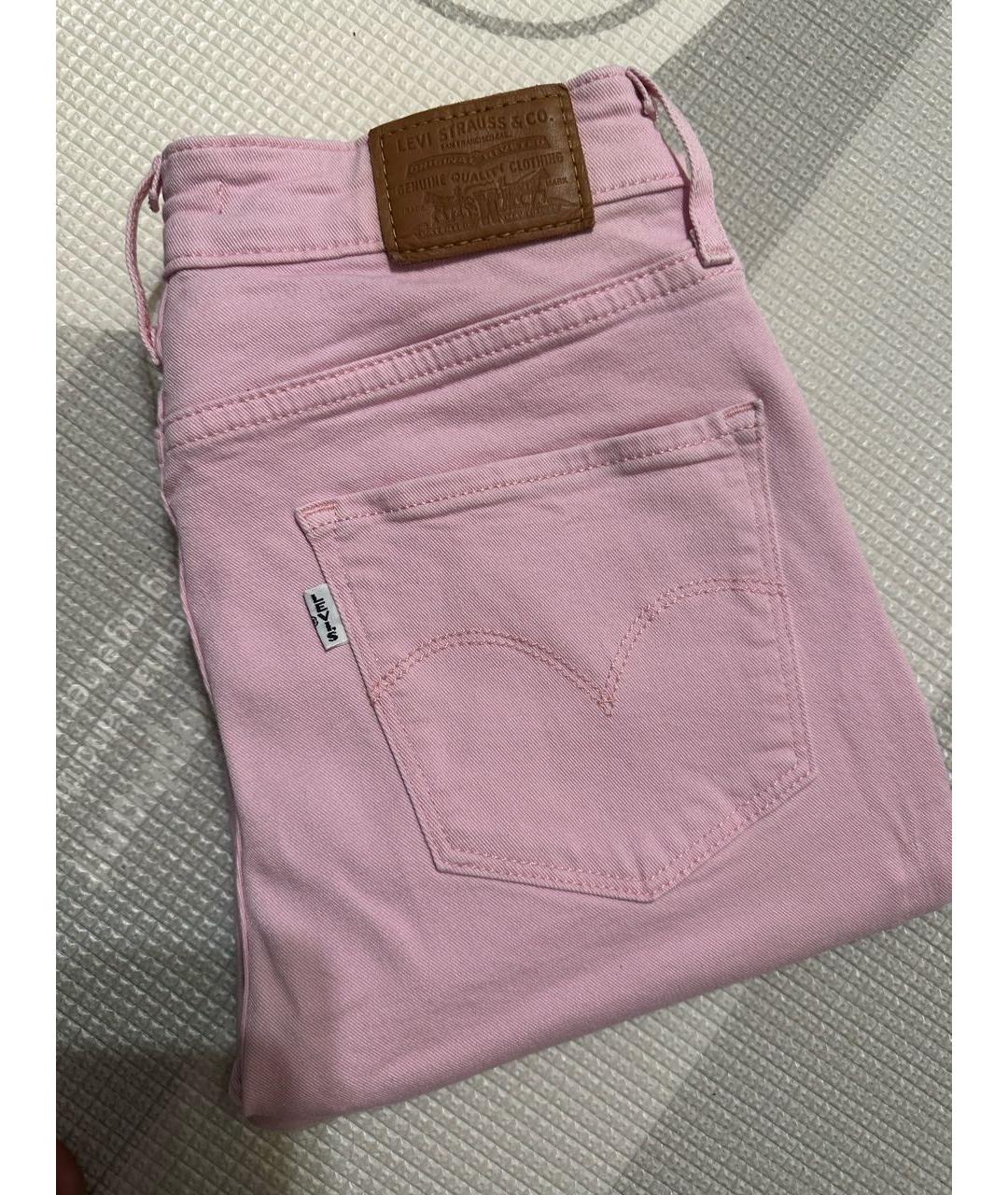 LEVI'S Розовые джинсы слим, фото 2