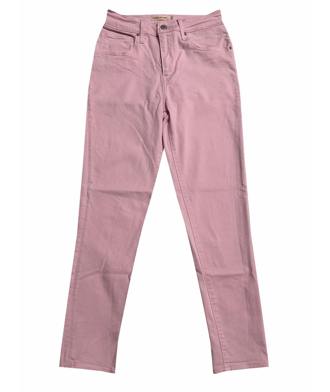 LEVI'S Розовые джинсы слим, фото 1