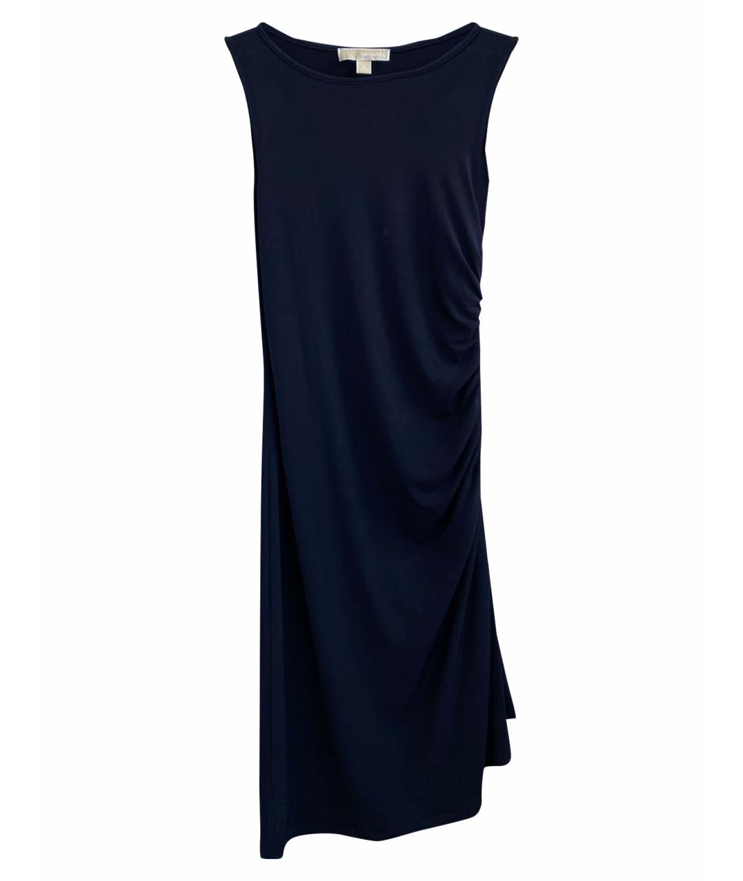 MICHAEL KORS Черное хлопковое вечернее платье, фото 1