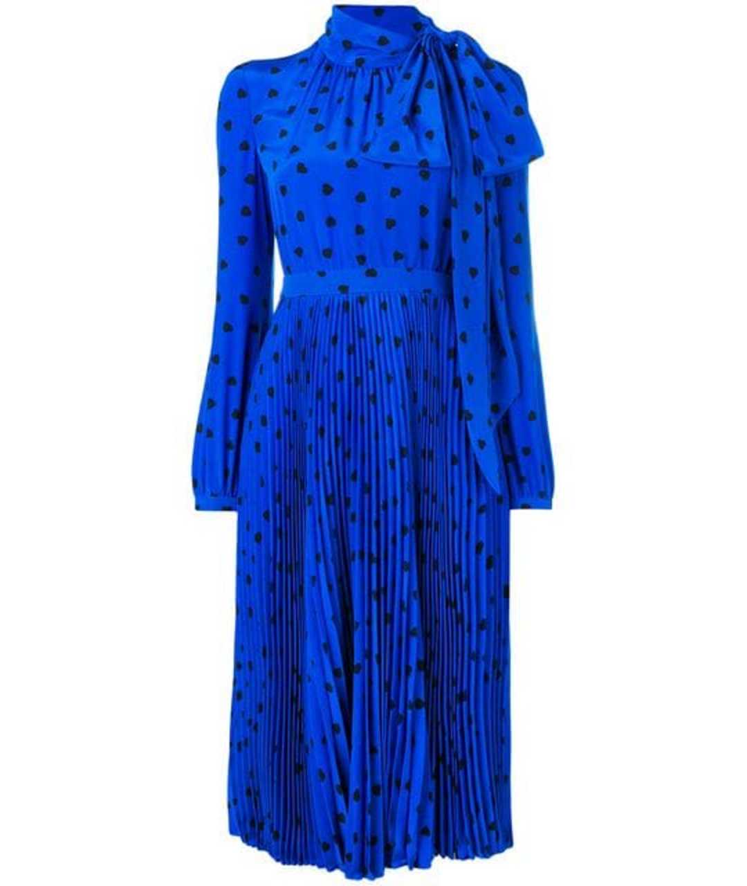 VALENTINO Синее повседневное платье, фото 1