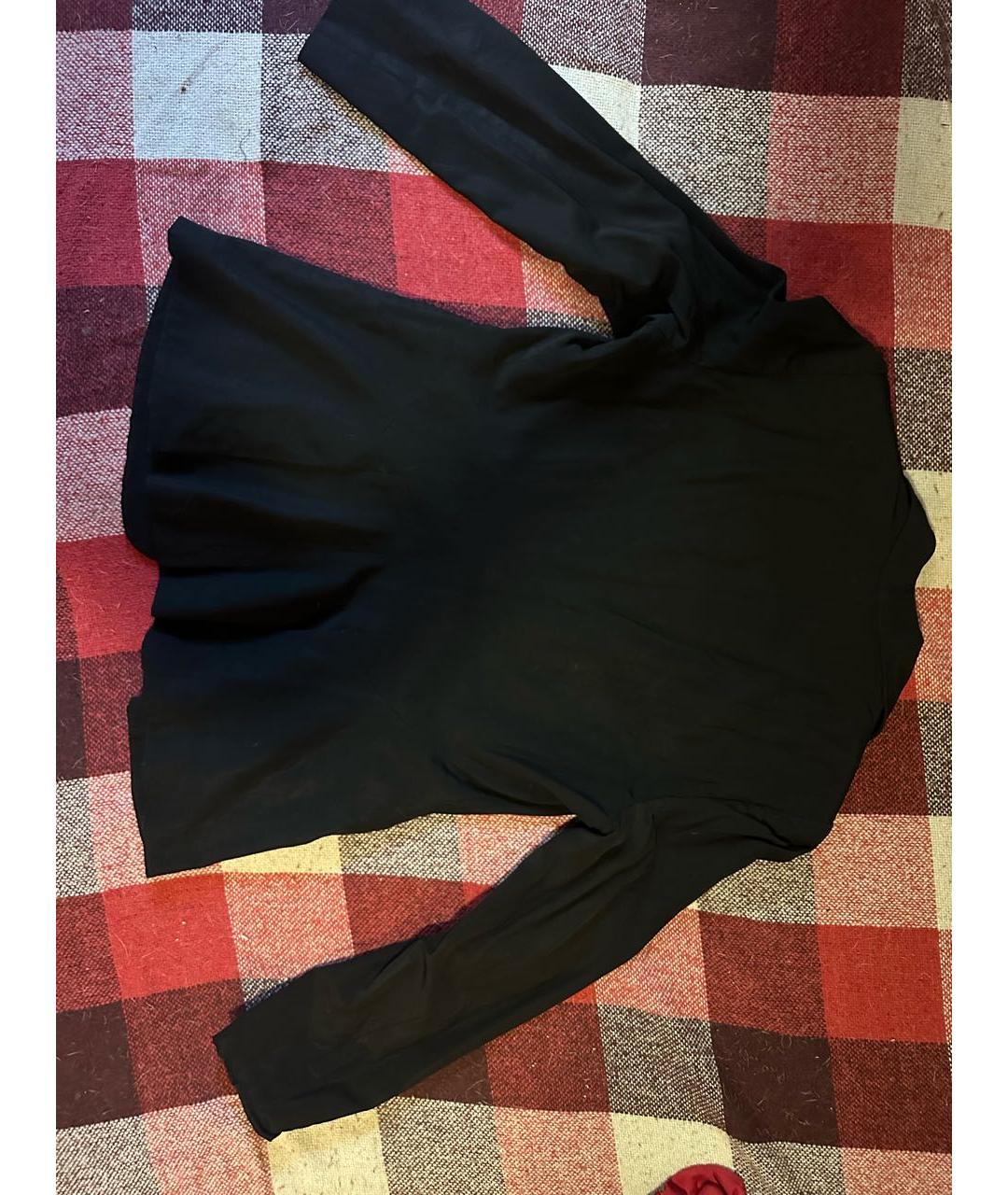ARMANI COLLEZIONI Черный вискозный жакет/пиджак, фото 4