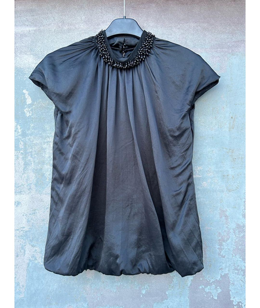 CAVALLI CLASS Белая шелковая блузы, фото 7