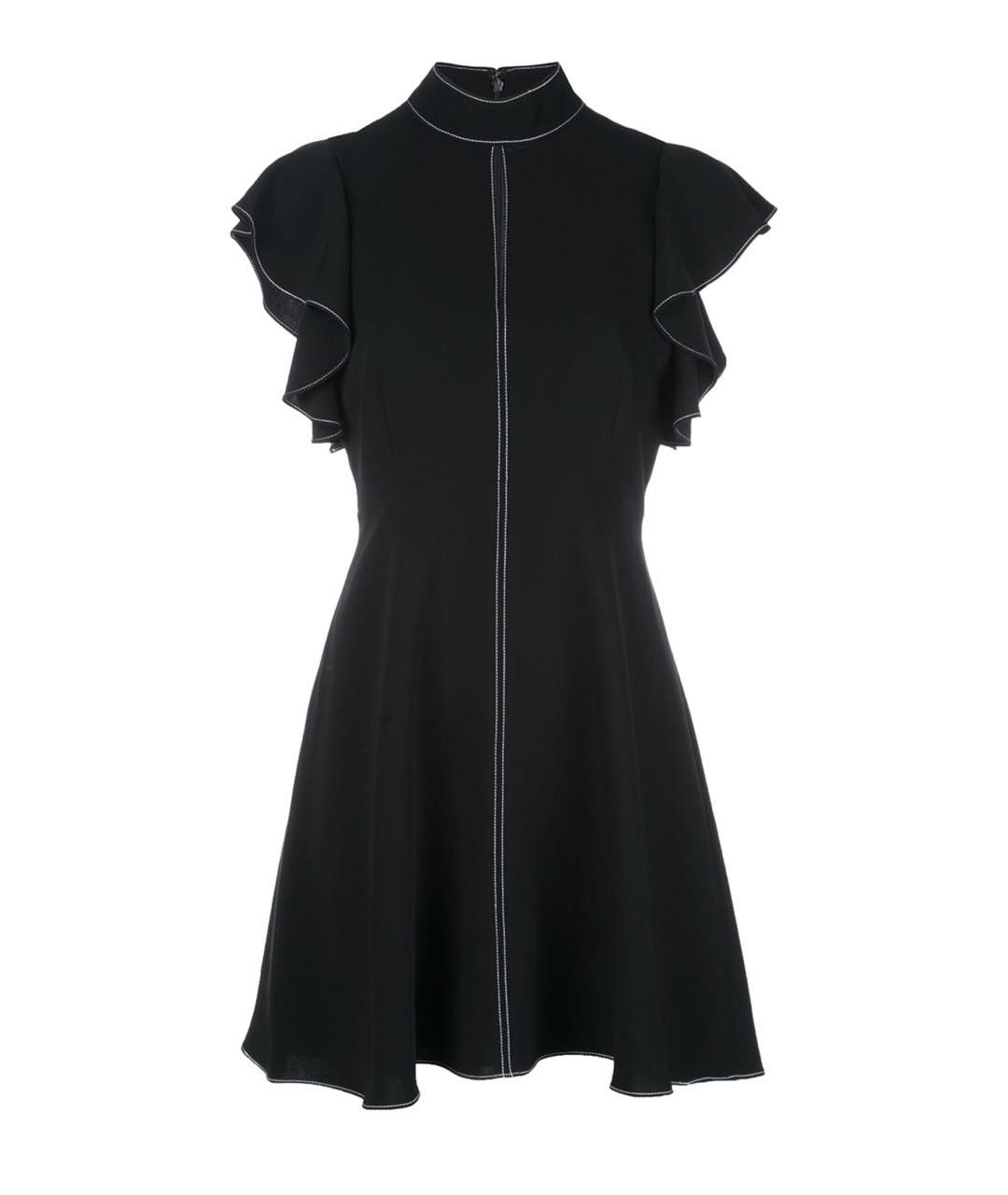 CINQ A SEPT Черное коктейльное платье, фото 1